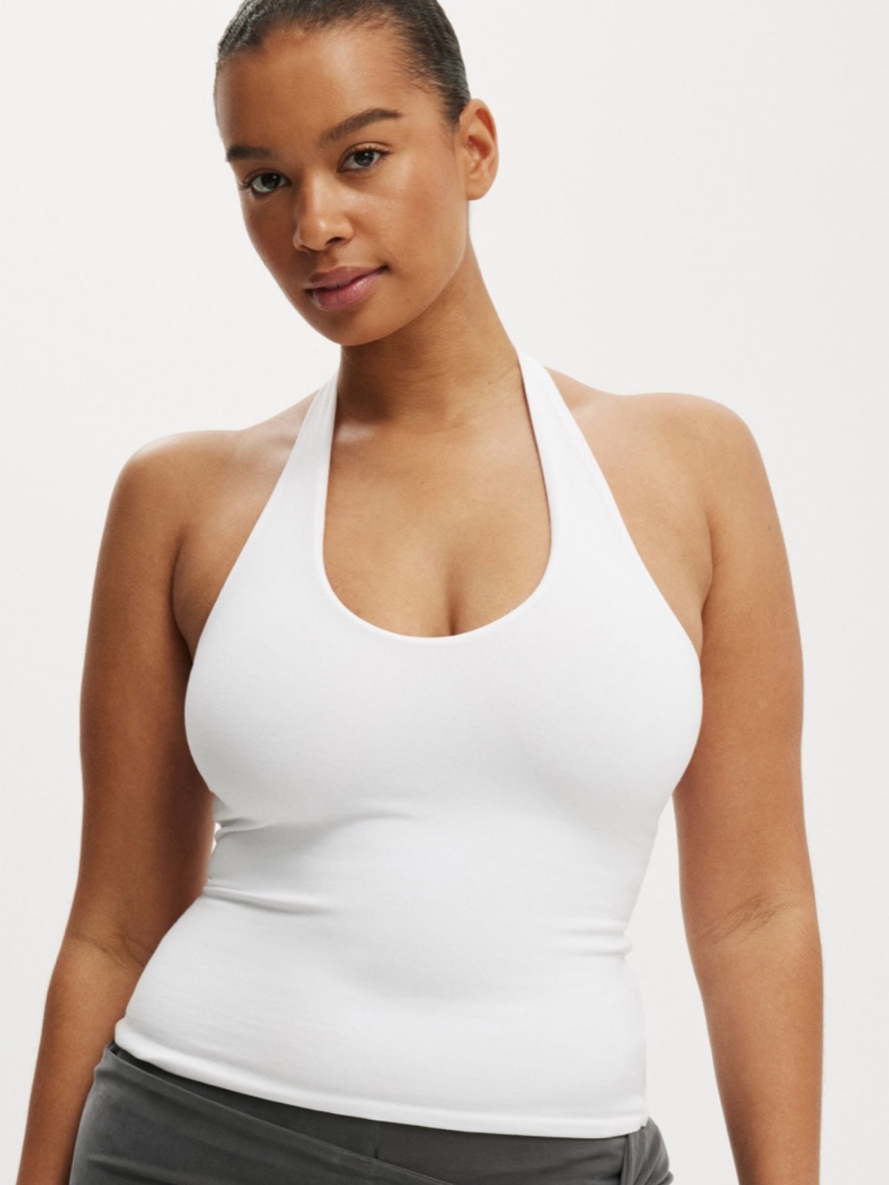 White Halter Tank Top - Women Intimates & Sleepwear